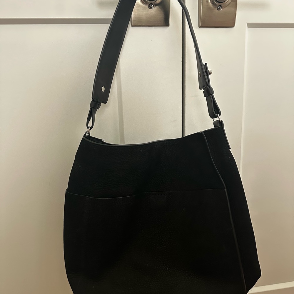All Saints Black Shoulder Bag